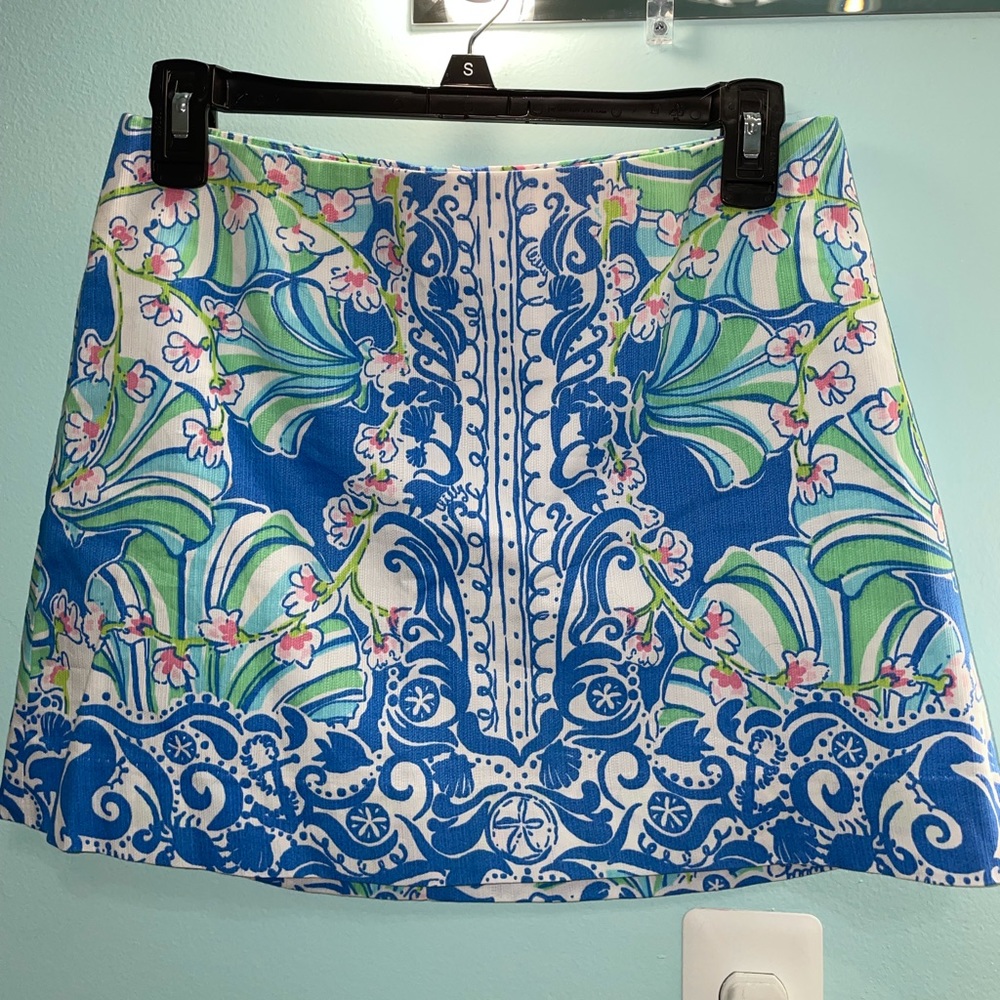 LILLY PULITZER floral skirt